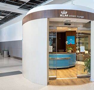 KLM Crown Lounge at Toronto International Airport