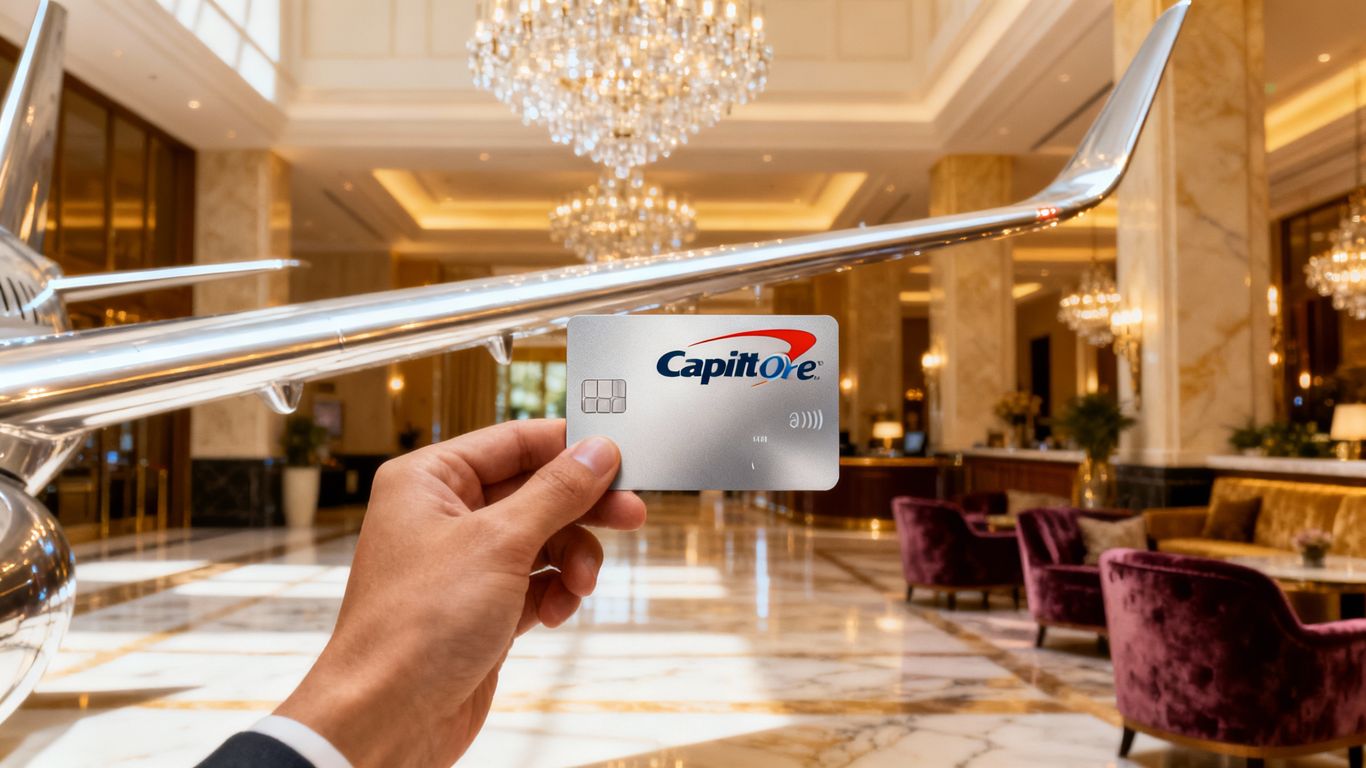 Capital One card with travel partners